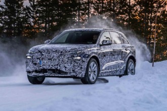 Audi Q6 e-Tron es puesto a prueba en el frío glacial