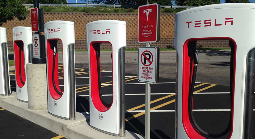 supercargadores de Tesla