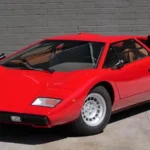 El Lamborghini Countach: Un icono de los 80. Foto: Bring a Trailer