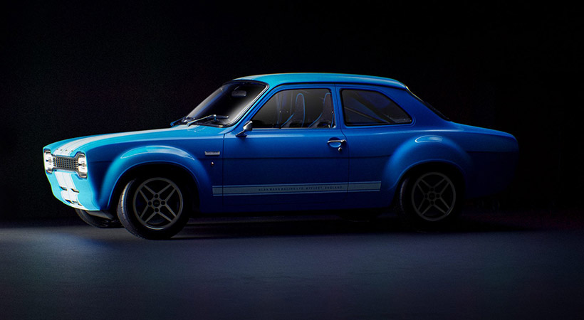 El precio de este Escort RS es de £295,000 libras esterlinas (aproximadamente $375,000). Foto: Boreham Motorworks